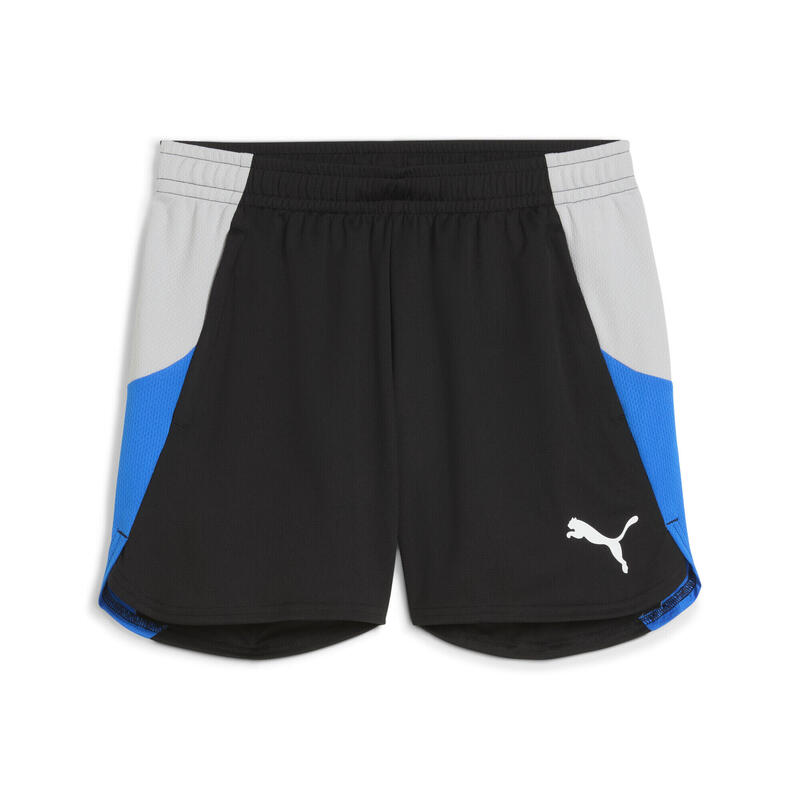 Șort fotbal femei IndividualBlaze, Negru/Portocaliu/Violet PUMA
