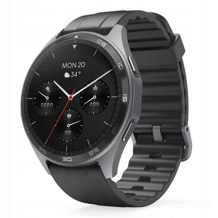 HAMA Smartwatch 7010 GPS, 47 mm, Telefonfunktion, Grau