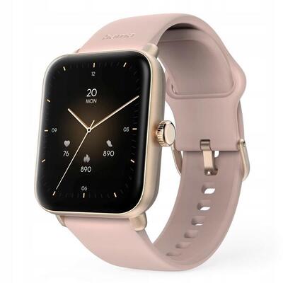 Hama smartwatch 6010 gps tft-display telefoonfunctie waterdicht 1.65 inch rosé