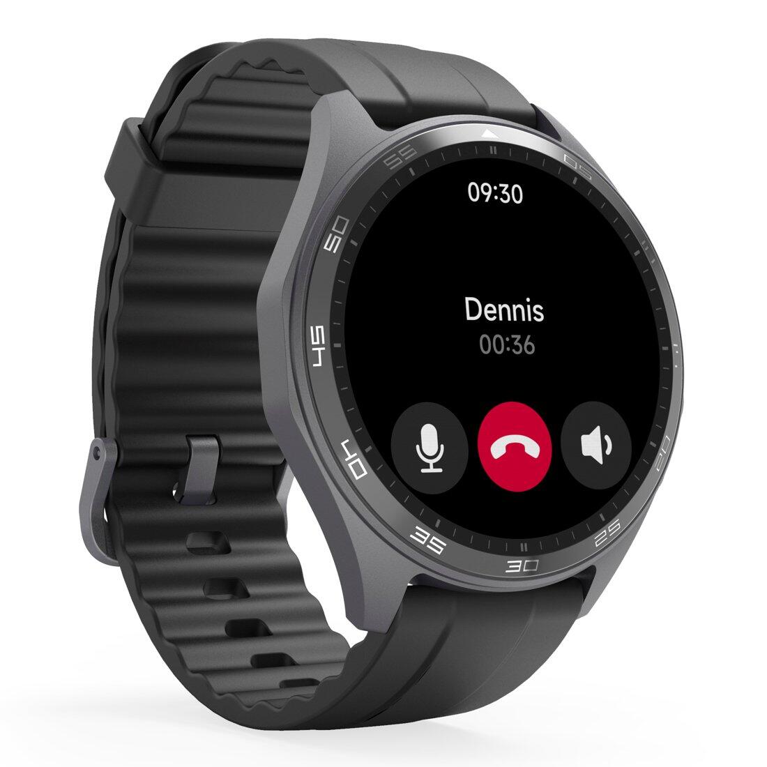 HAMA Smartwatch 7010 GPS, 47 mm, Telefonfunktion, Grau 3/7