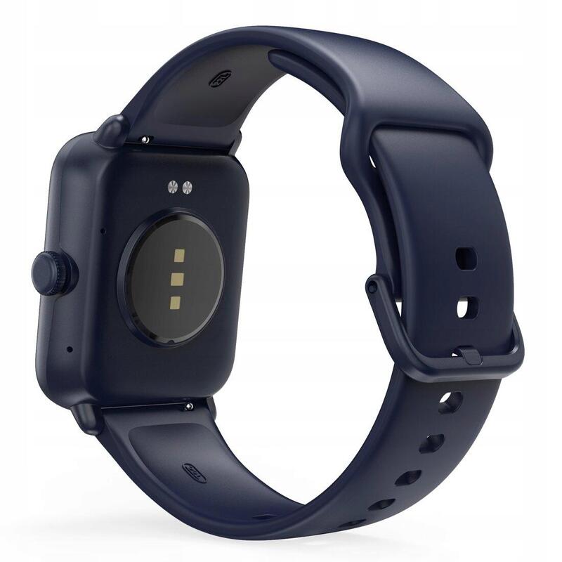 SMARTWATCH Zegarek Sportowy Hama Fit Watch 6010 GPS Prostokątny Niebieski