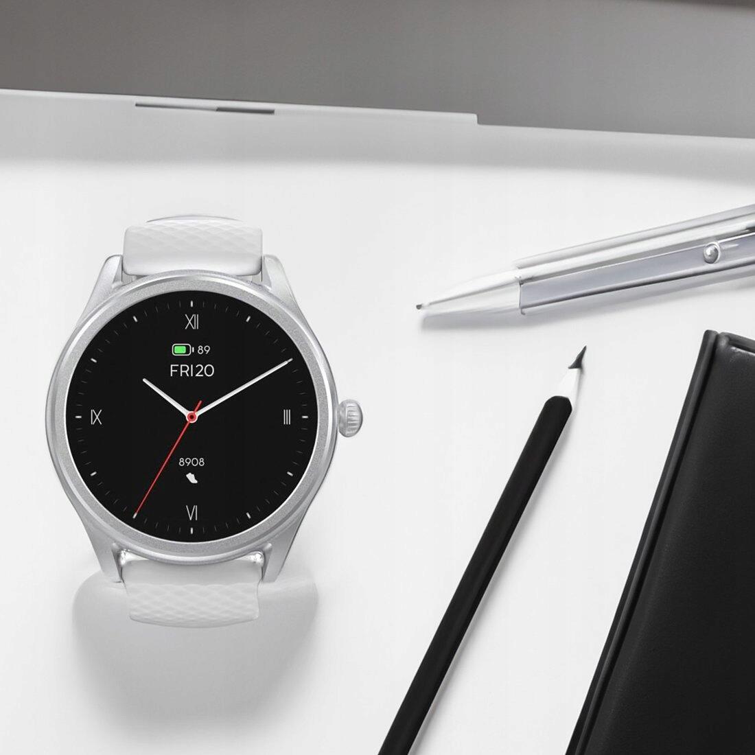 Hama Smartwatch 5010 Rond 1.38 Inch Waterdicht Zilver/Grijs 5/7