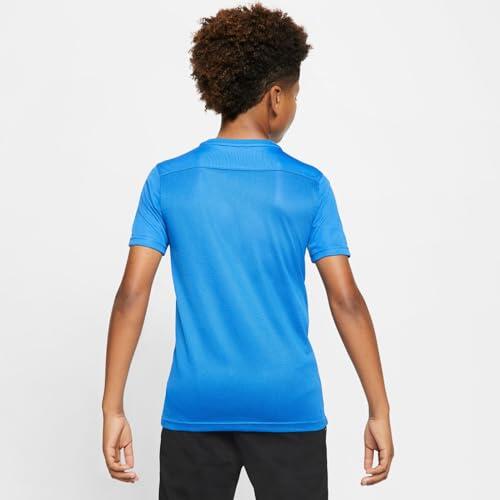 T-shirt tecnica bambino nike royal 5/7