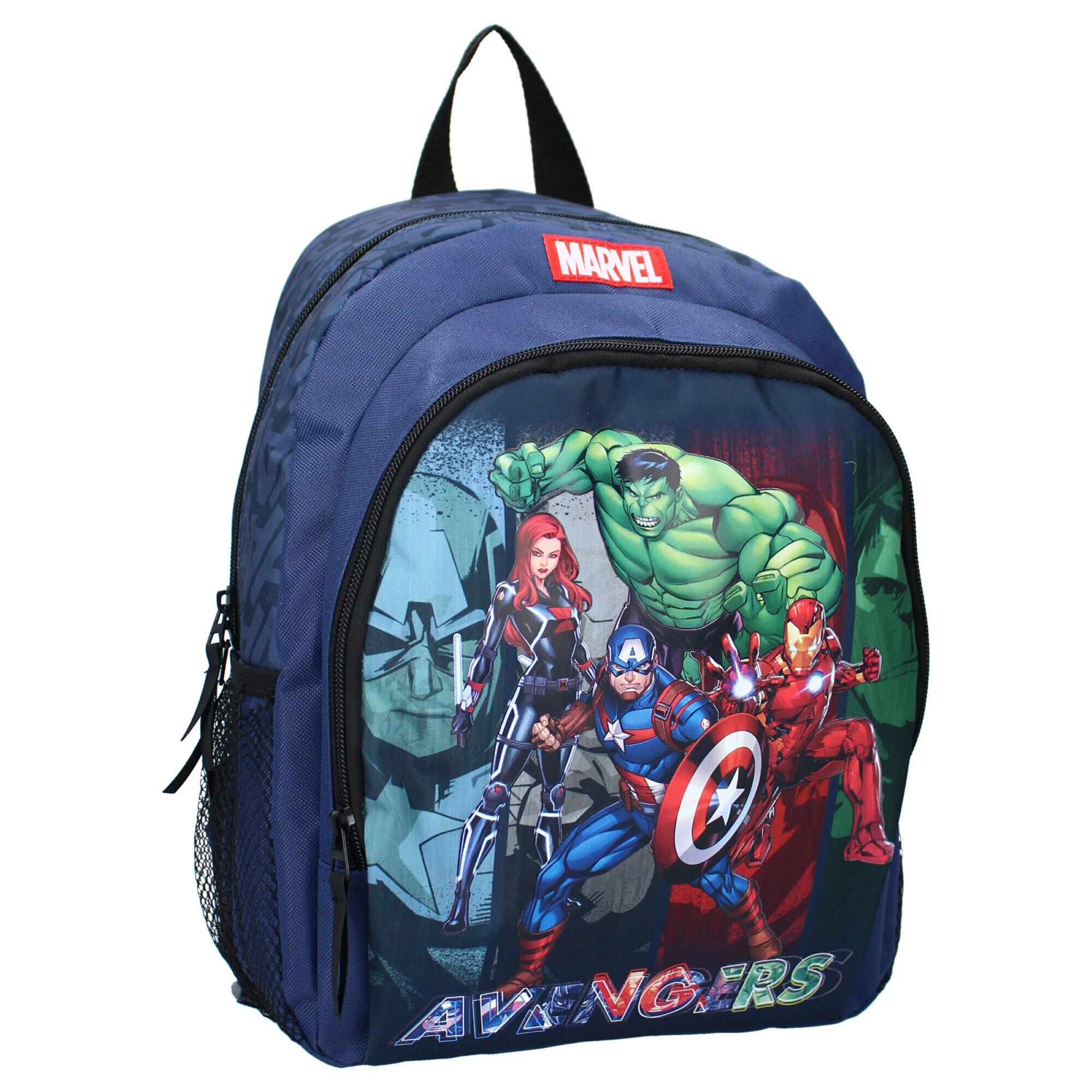 Rucsac cu doua compartimente, 35x27x18 cm, Avengers United Forces