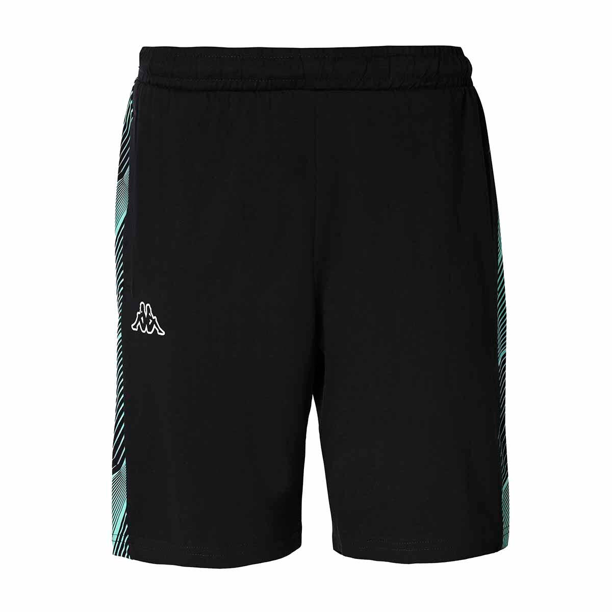 Short Noir Homme Kappa Eveig Graphik 1/4