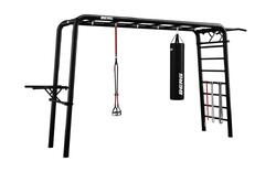 PlayBase Large + Sports Set, dips/traction, corde, sac de boxe & bandes