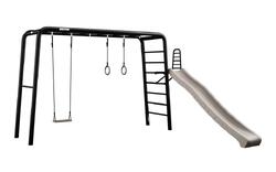 PlayBase Large + Play Set, avec balançoire, anneaux & toboggan