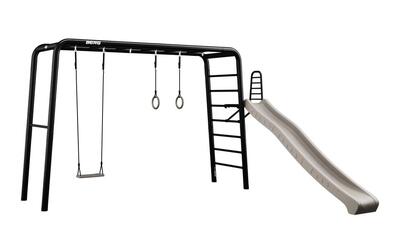 PlayBase Large + Play Set. mit Schaukel. Ringen & Rutsche