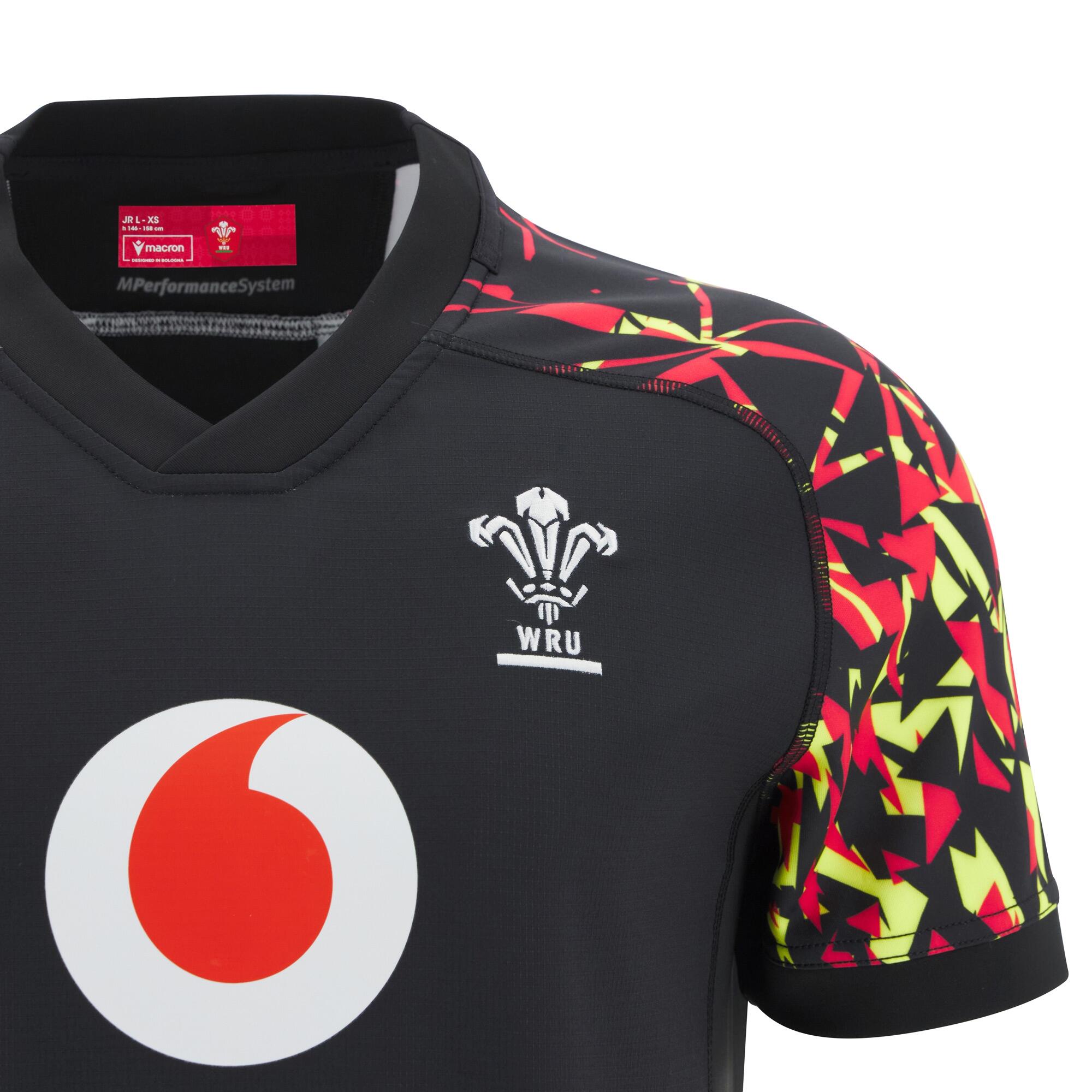 Wales WRU 2025/26 Kids Training Rugby Shirt | Decathlon