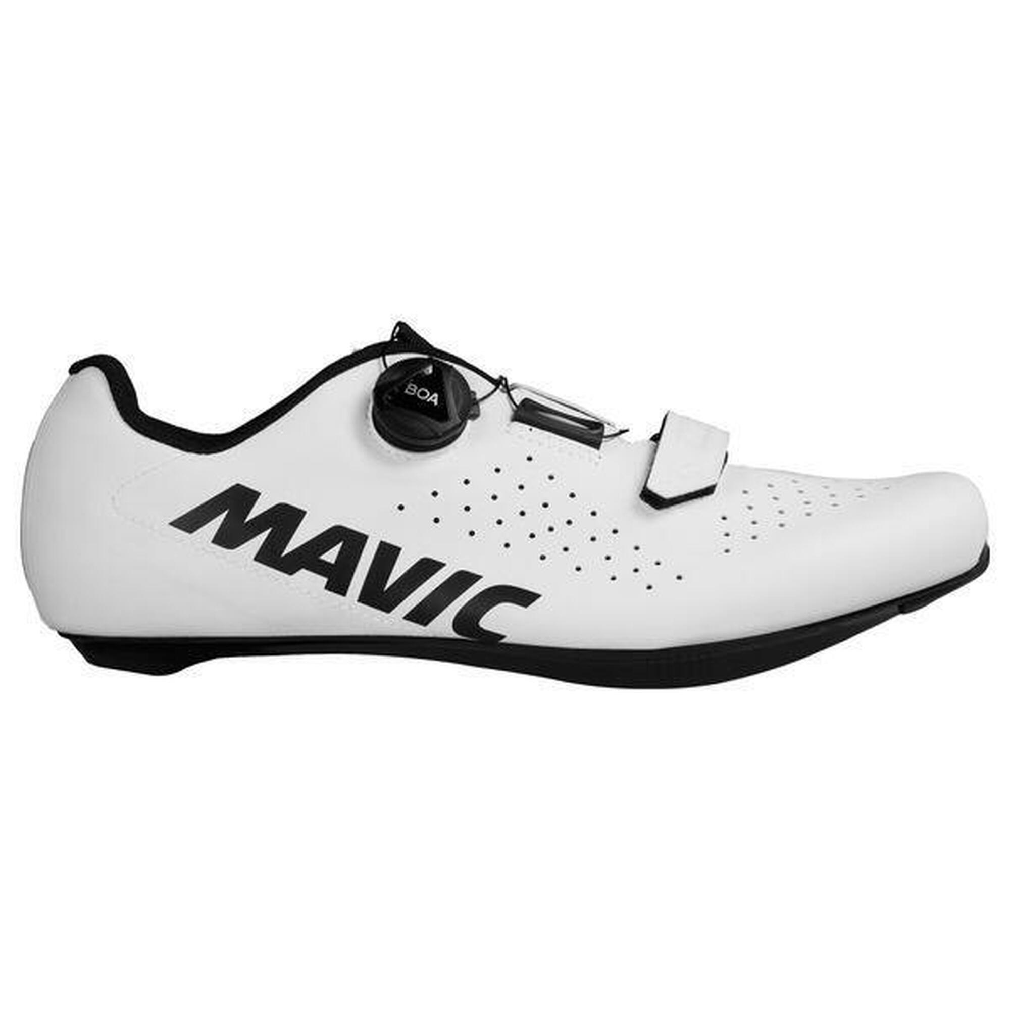 Mavic - Chaussures Unisexe Route Mavic Cosmic Boa Blanc - Chaussures De Vélo - Blanc - Decathlon