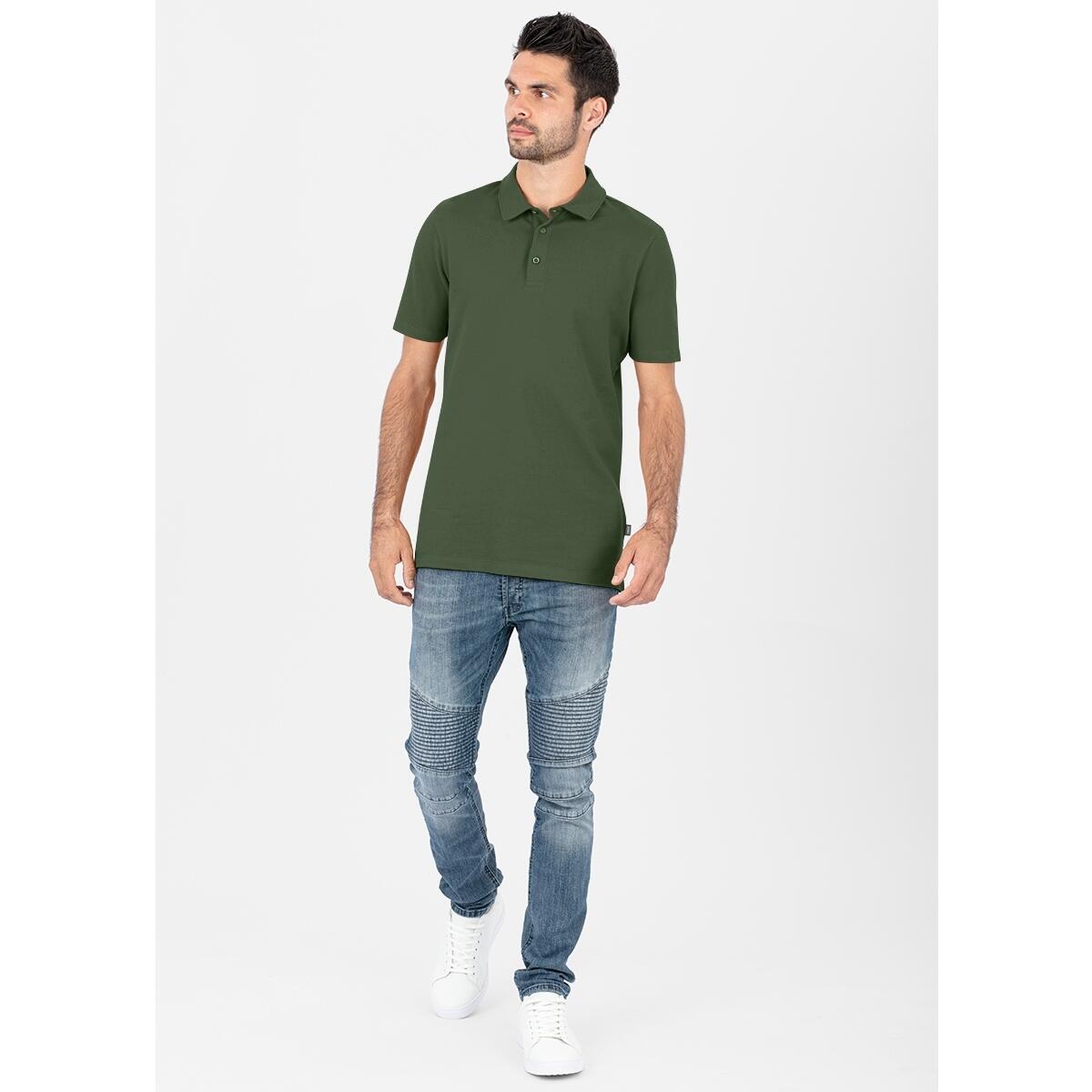 Polo Jako Organic Stretch 3/7