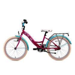 Vélo enfant 24 pouces à partir de 8 - 11 ans, VTC Classic, Berry