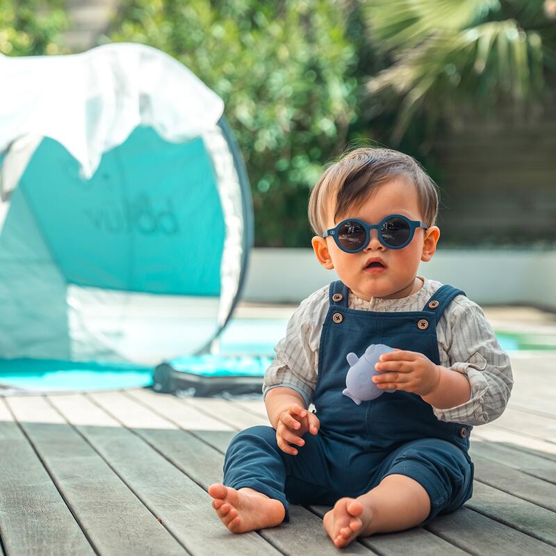 Ochelari de soare pentru bebelusi si copii mici bblüv Sölar Mini 2.0 Navy