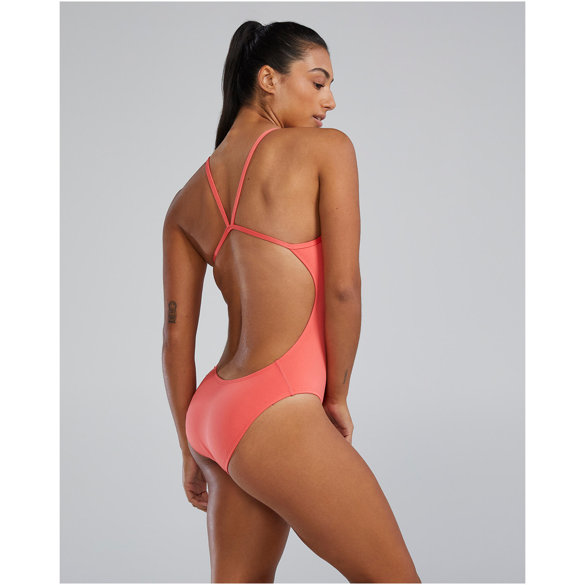Strój pływacki damski TYR Cutoutfit Swimsuit - USA 4/7
