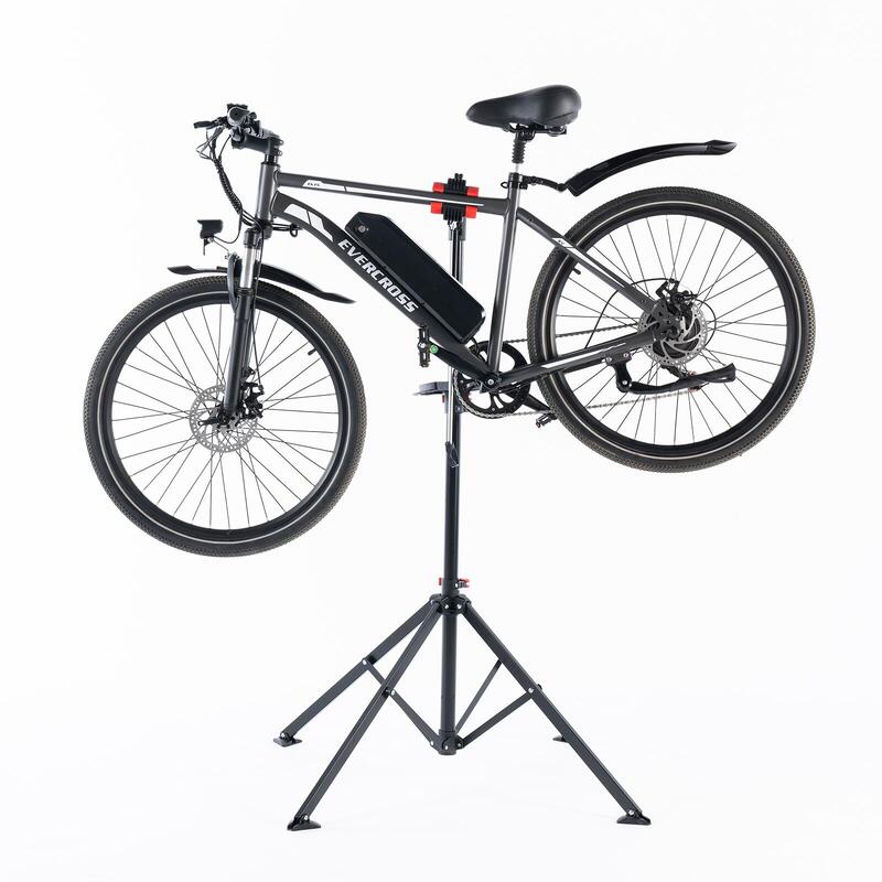 Suport Atelier Bicicletă-Pliabil-Reglabil-360°-Tavă Magnetică pentru Unelte