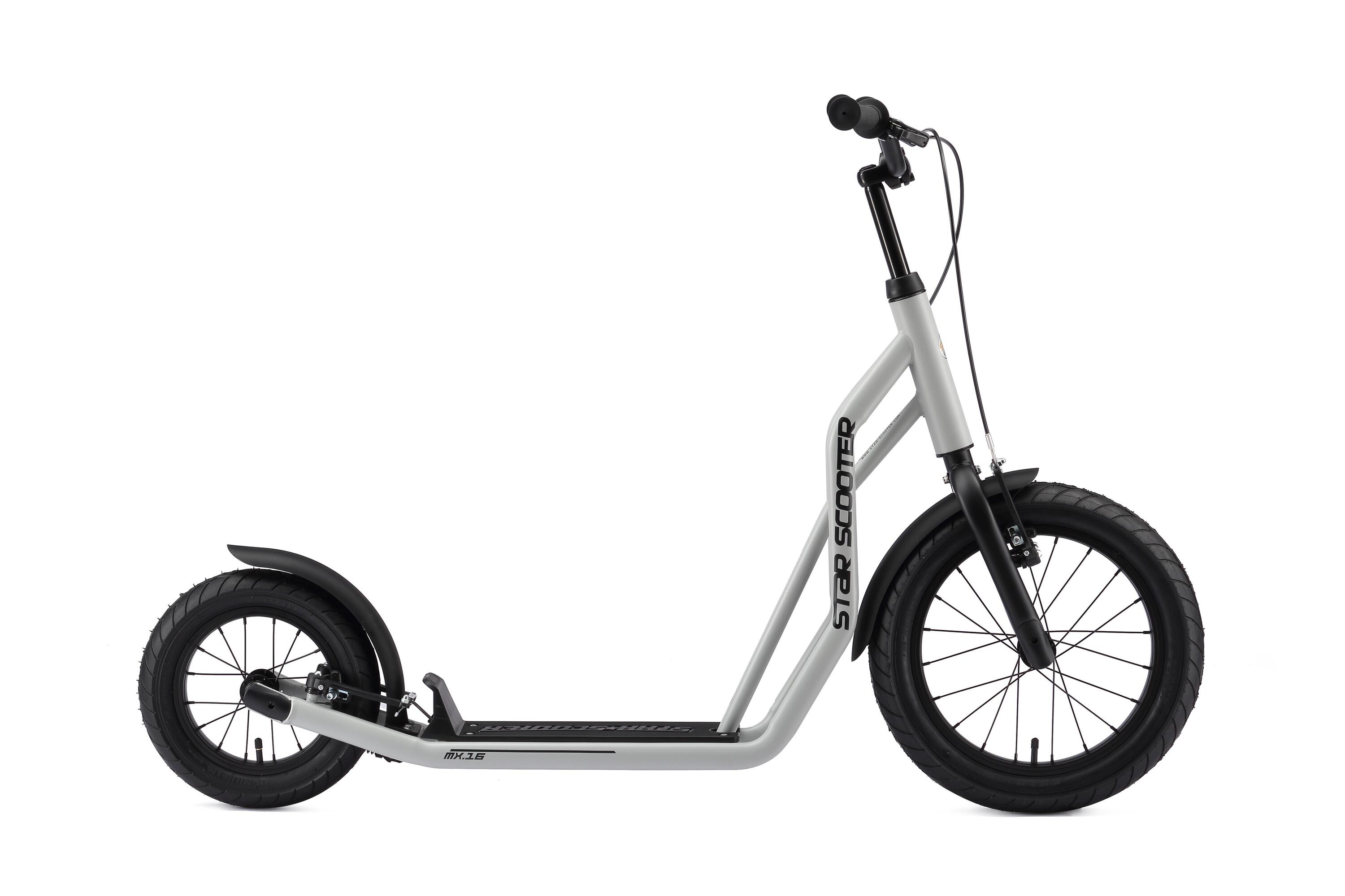 STAR SCOOTER Kinder Cityroller 16", ab 8 Jahre, mit Luftreifen, Mixed