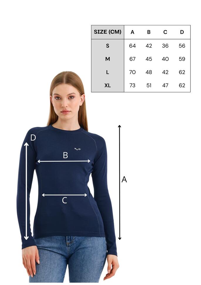Koszulka termoaktywna damska 100% Merino WOOLONA Alize