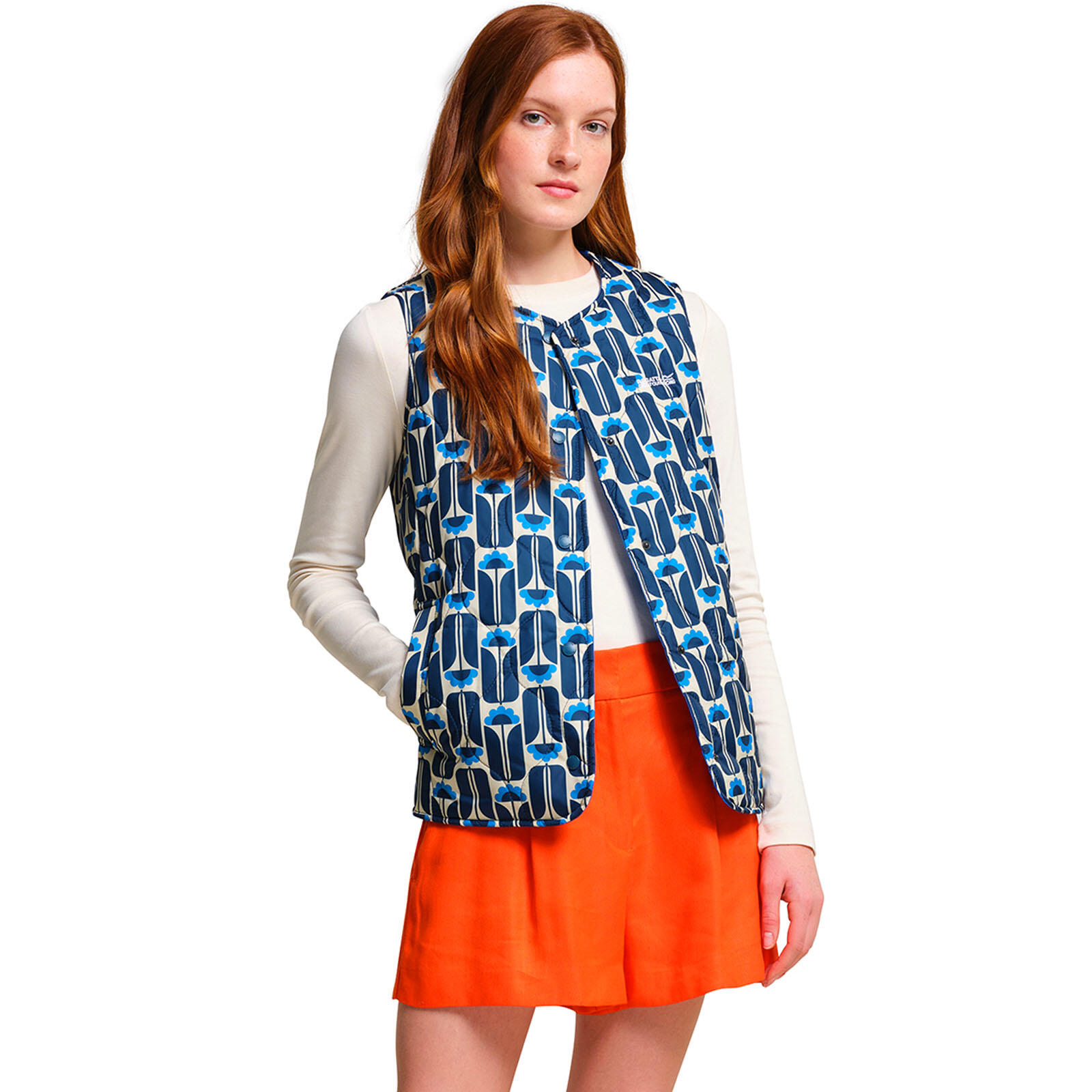 Regatta Damen Orla Kiely Weste – Wasserabweisender Bodywarmer Mit Warmloft-Isolierung