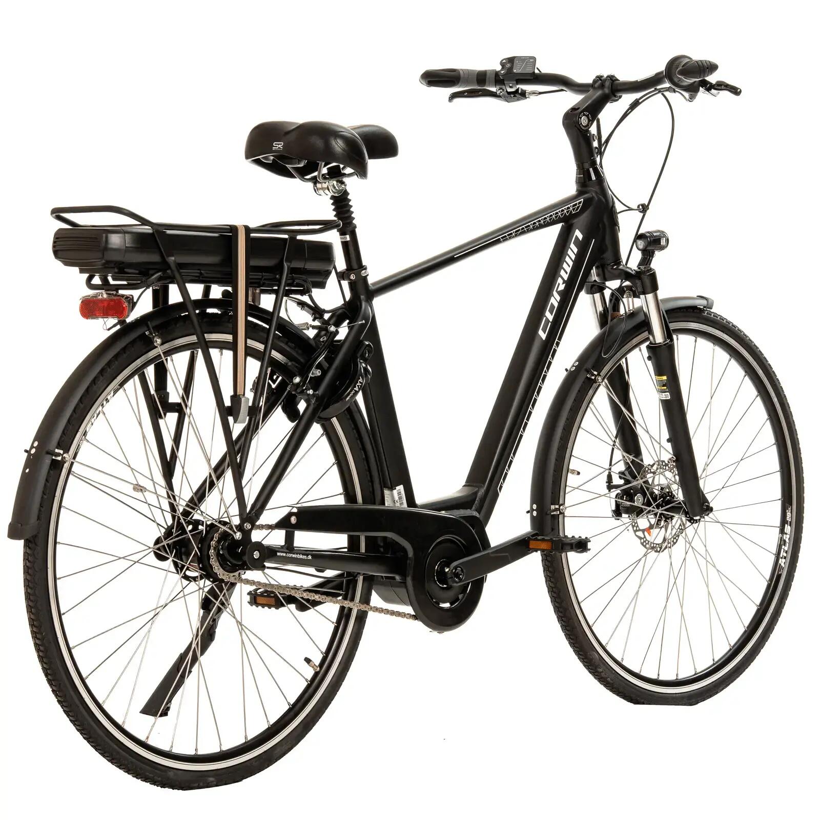 Elektromos kerékpár Corwin 28329 - 28 hüvelyk, XL, Fekete 3/7