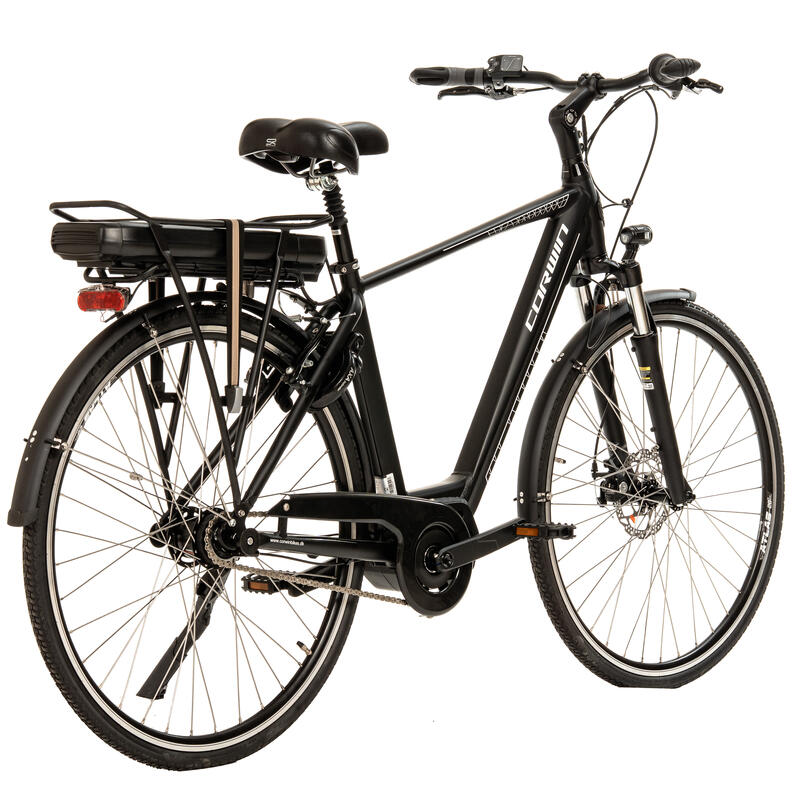 Bicicleta Electrica Corwin 28329 - 28 Inch, L, Negru