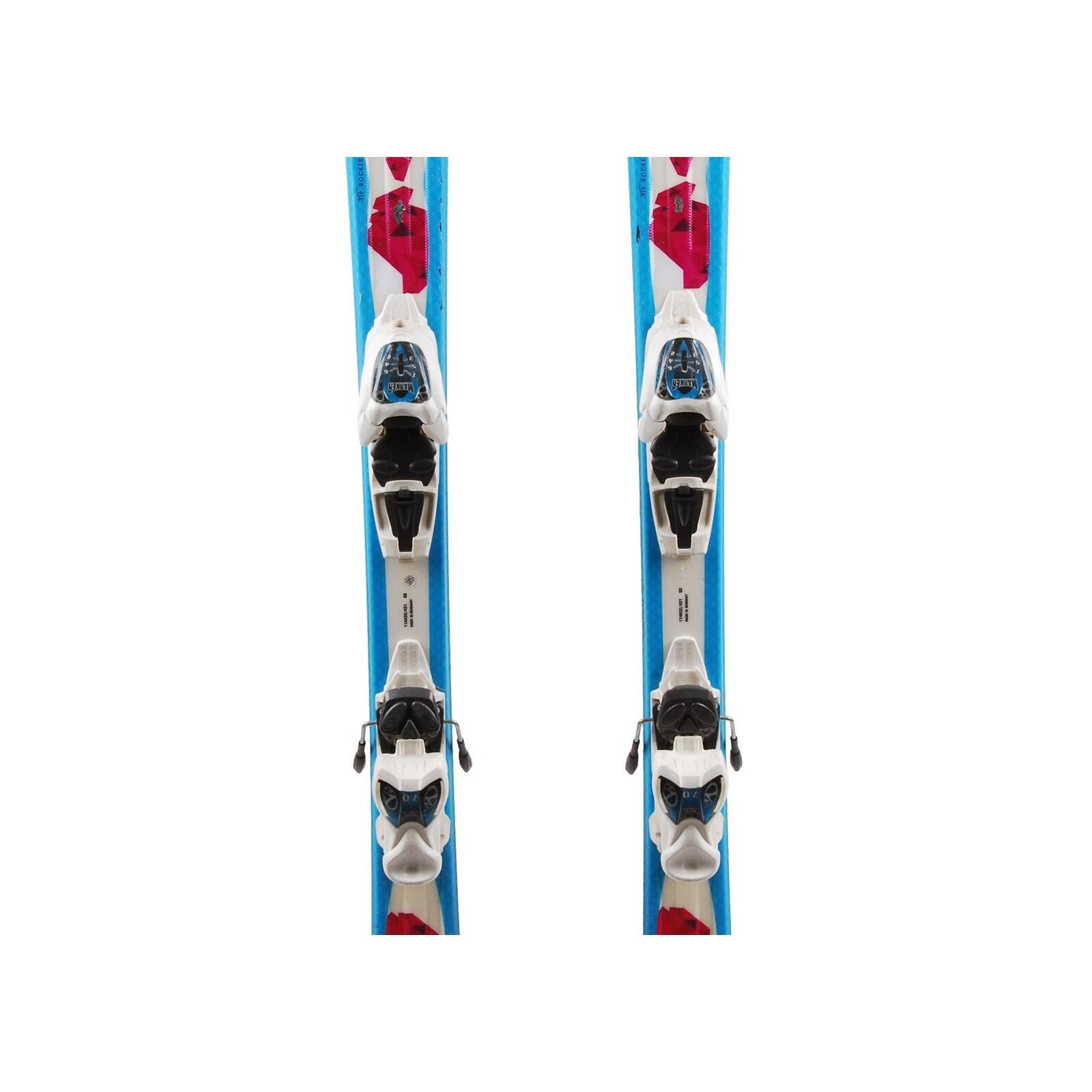 RECONDITIONNE - Ski Junior Volkl Chica Diamant + Fixations 3/4