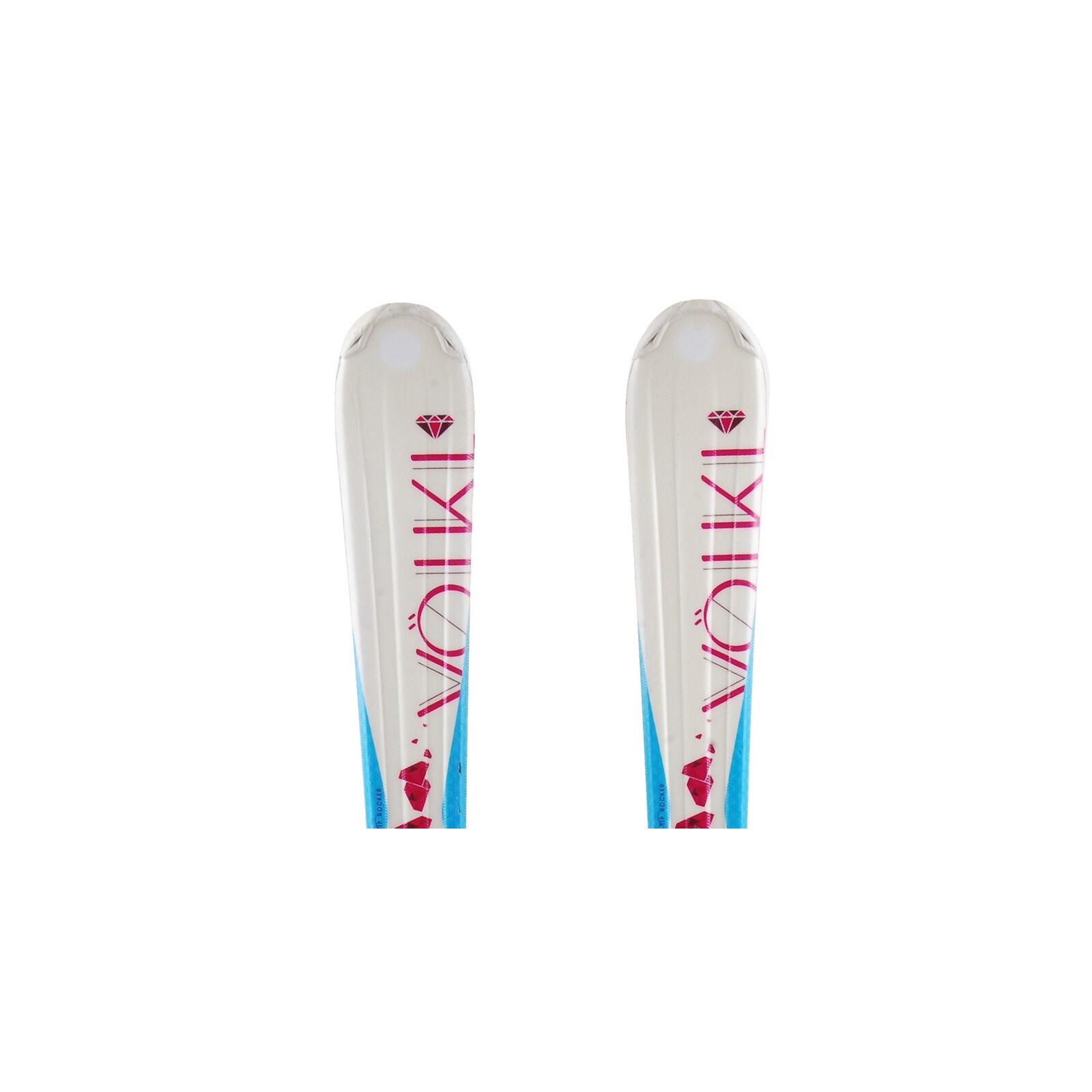 RECONDITIONNE - Ski Junior Volkl Chica Diamant + Fixations 2/4