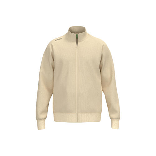 Jachetă sport din blend de bumbac bej - 565