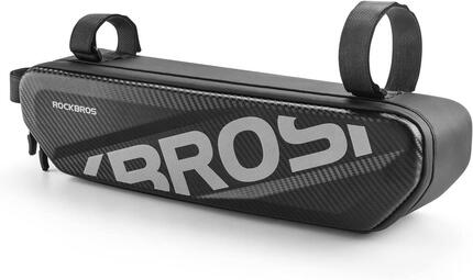 ROCKBROS Sacoche Cadre Vélo 4,5L Étanche Réfléchissante pour VTT et Vélo Élec