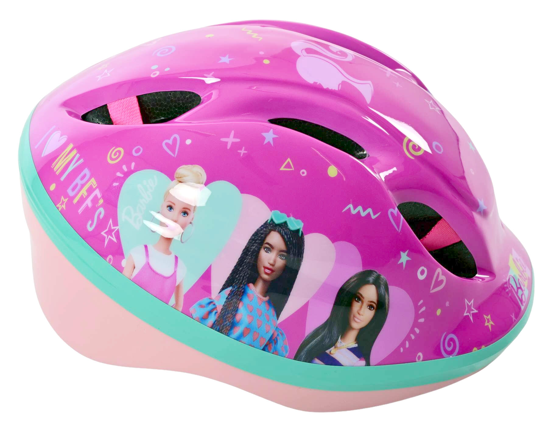 BARBIE Casco Ciclismo per Bambini Barbie 52-56 cm