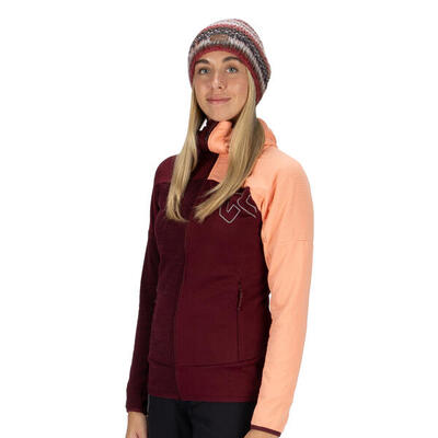 Rock experience - kobra hoodie fz - dames vest