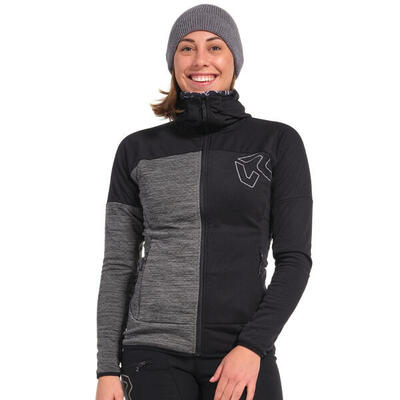 Rock experience - kobra hoodie fz - dames vest