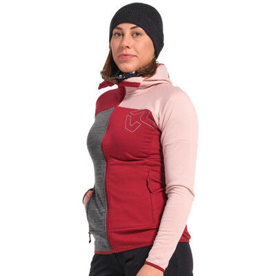 Rock experience - kobra hoodie fz - dames vest