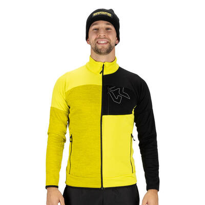 Rock experience - kobra mock neck fz - heren vest