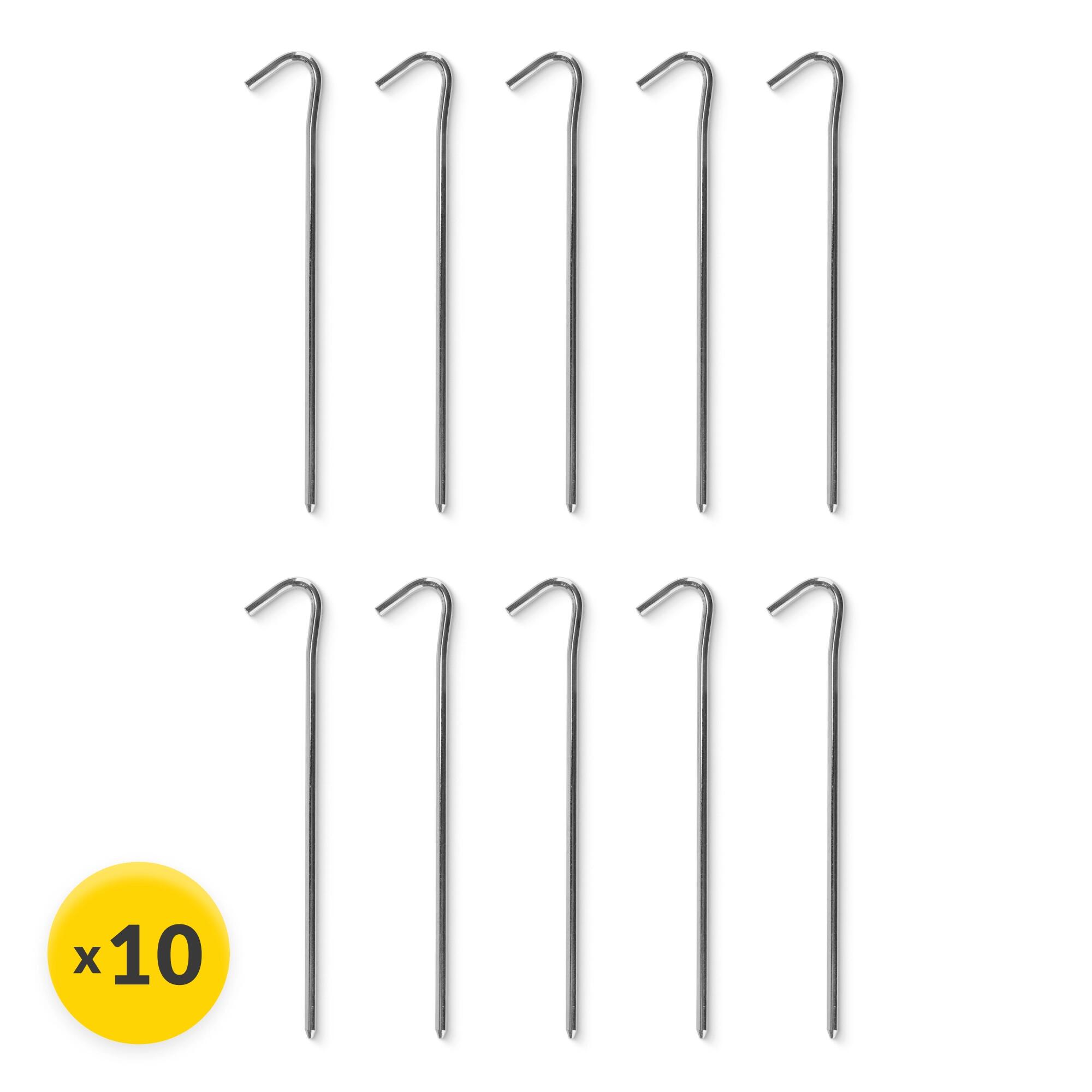 Śledzie stalowe do namiotu 10 szt. 6/7