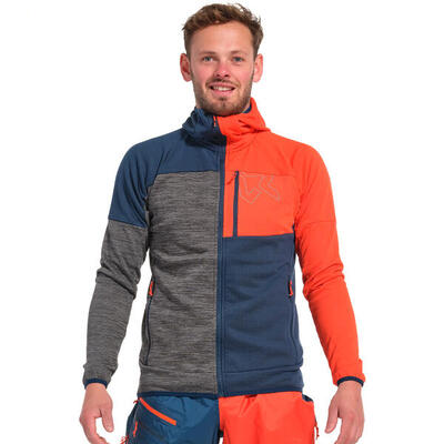 Rock experience - kobra hoodie fz - heren vest