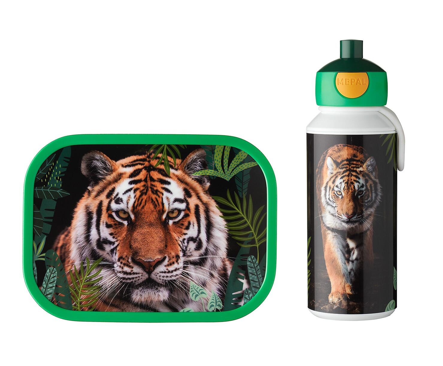 MEPAL Conjunto de Lancheira e Biberão Infantil MEPAL Wild Tiger