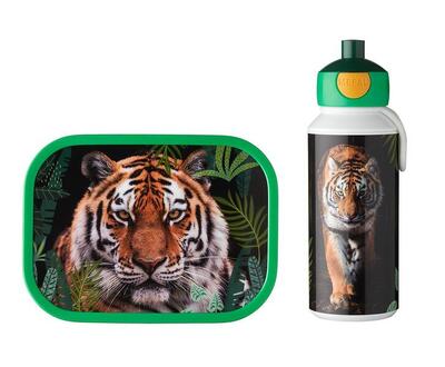 PACK DE ALMUERZO FIAMBRERA Y BOTELLA INFANTIL MEPAL SPIDERMAN