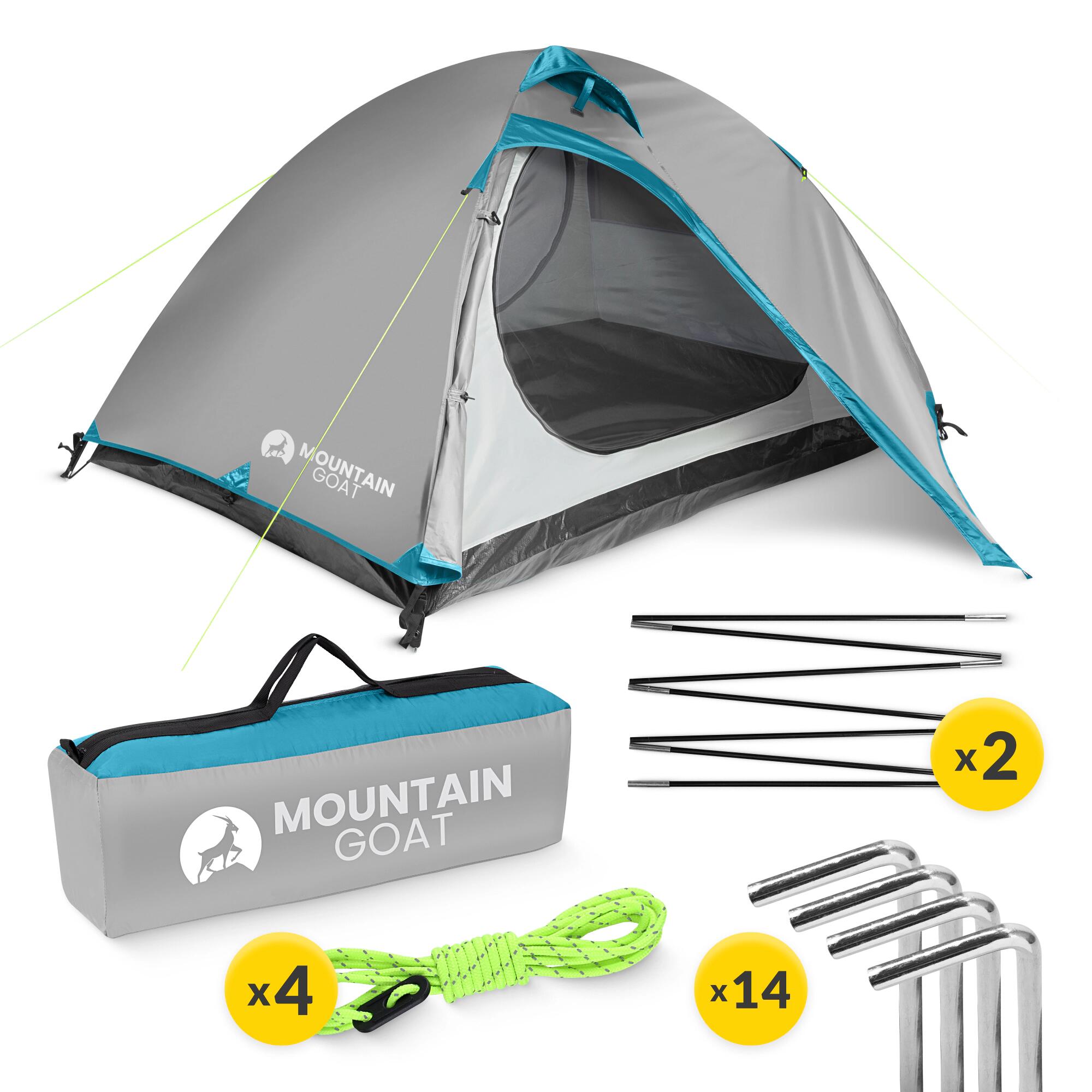 Turistický stan pro dva PRIME DUO MOUNTAIN GOAT 5/7