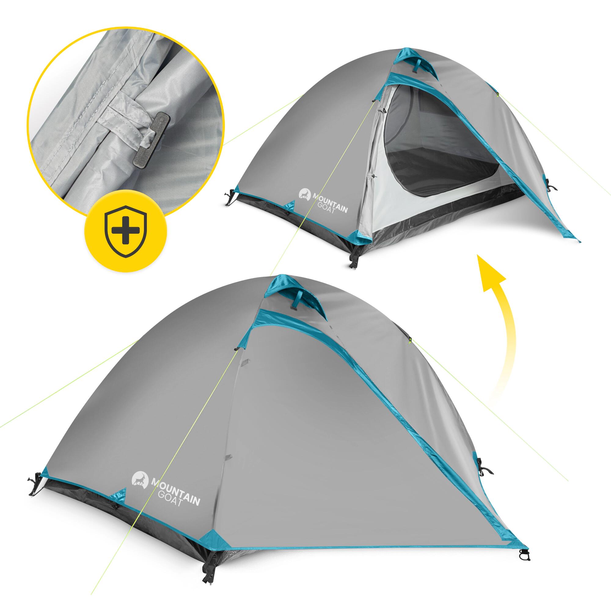 Turistický stan pro dva PRIME DUO MOUNTAIN GOAT 4/7