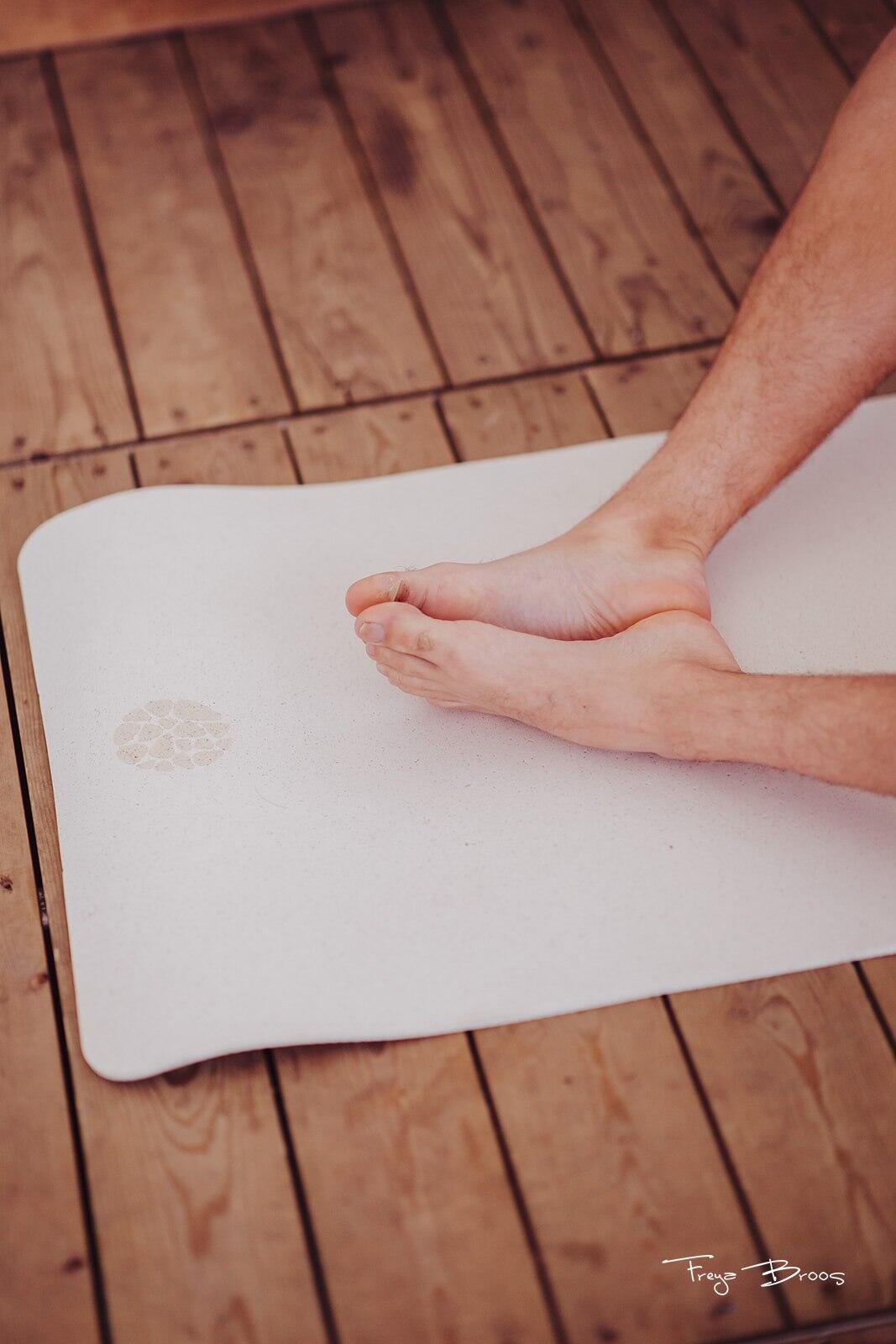 Set di 10 tappetini da yoga - elegante - 190x60x0,5cm - molto leggero 6/6