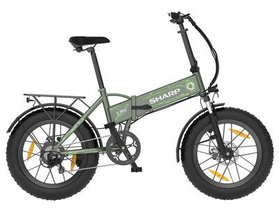 Sharp bilbao elektrische vouwfiets fat urban 10.2ah 20 inch