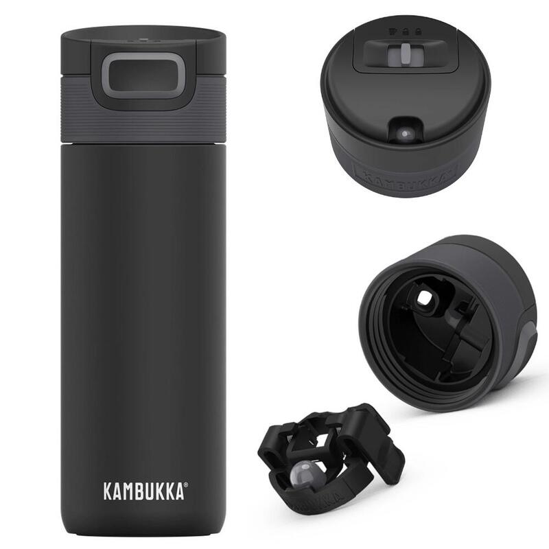 Termohrnek Etna 500 ml těsný 3v1 Matte Black