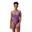 Costum de baie damă Speedo Shaping Printed Asymmetric, model întreg