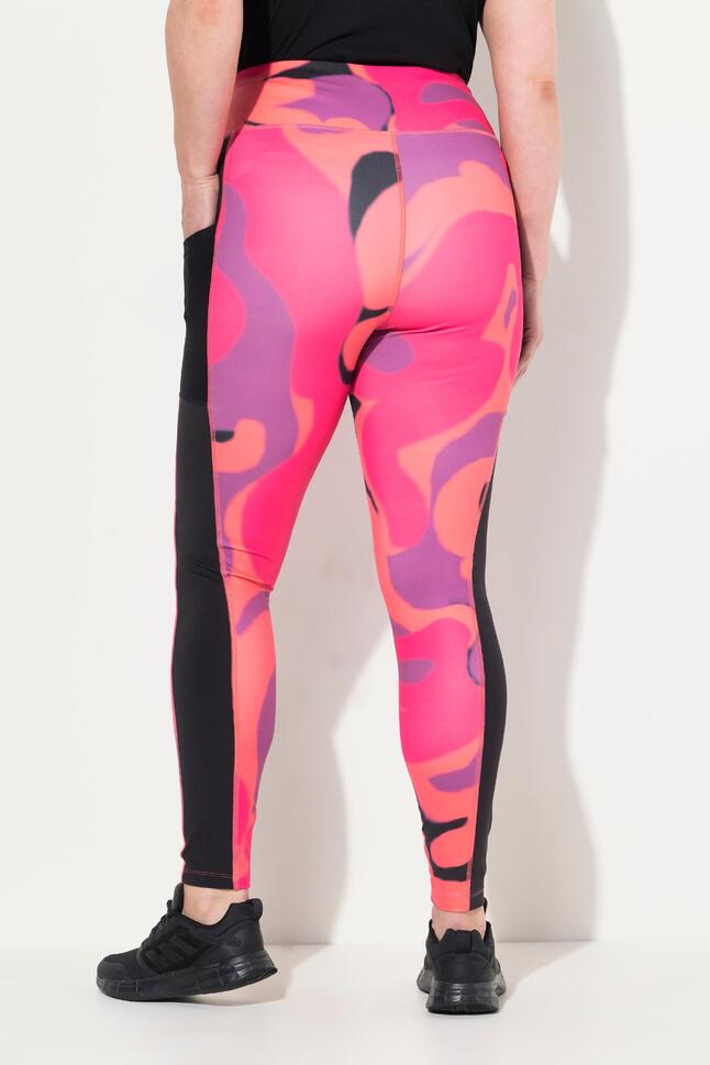 Damskie Legginsy sportowe szybkoschnące wysoki stan z recyklingu