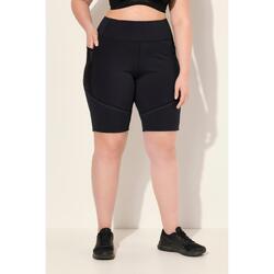 Femme Legging court séchage rapide motif à trous et poche