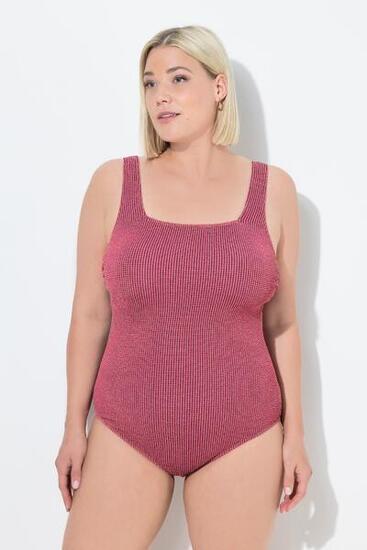 Femme Maillot de bain bonnets souples et décolleté carré