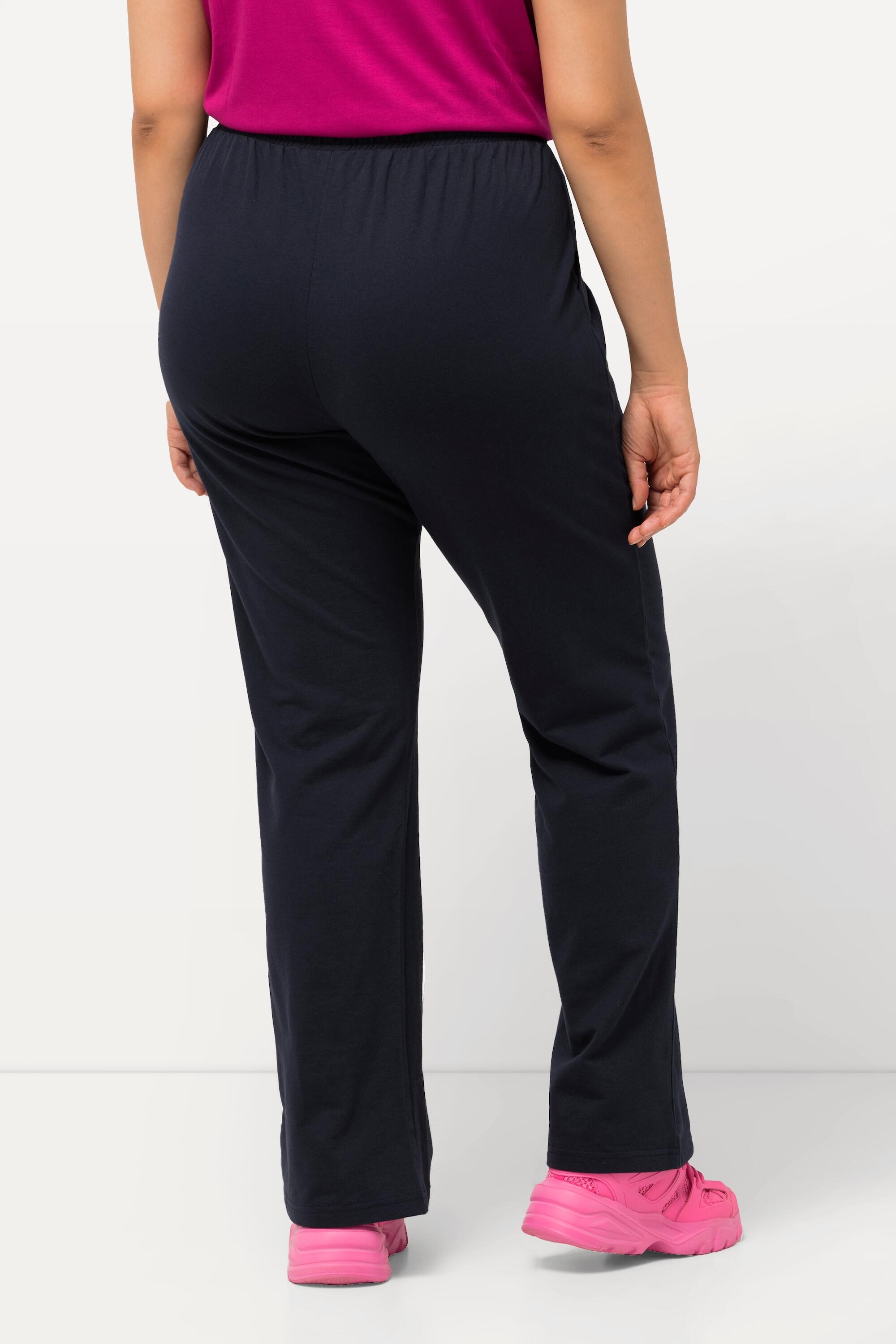 Dames Joggingbroek rechte pijpen elastische band 2/5