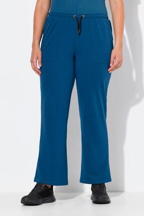 Femme Pantalon de jogging jambe droite et taille élastique