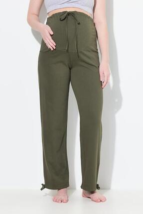 Damen Sweatpants breiter Bund Biobaumwolle
