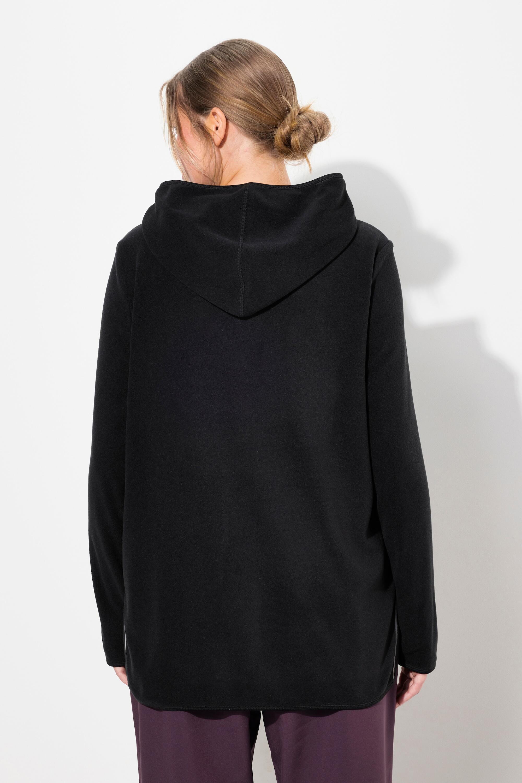 Femme Pull camionneur en polaire coupe courte et oversize matière recyclée 2/5